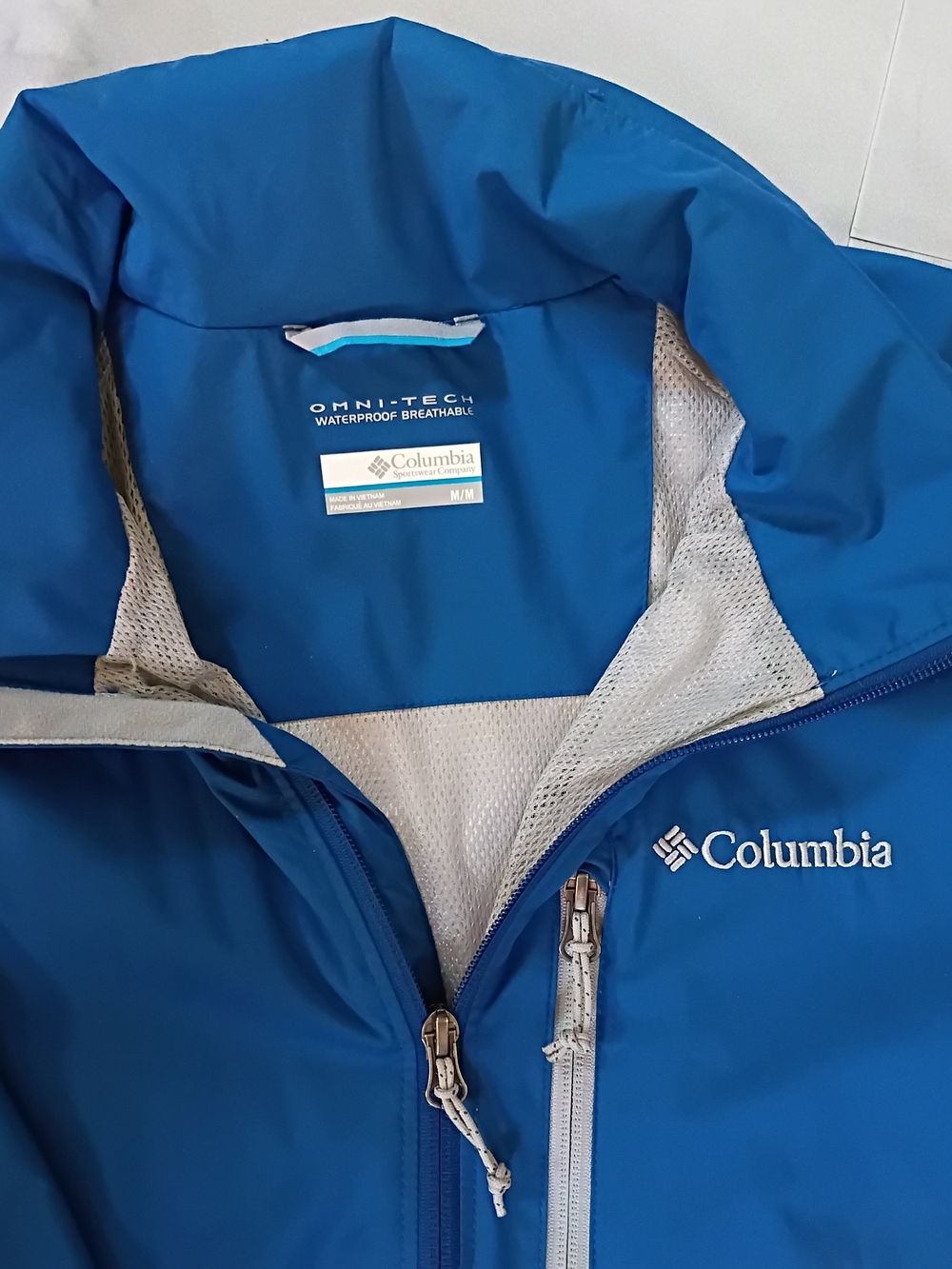 Columbia Kids Royal Blue Omni-Tech Waterproof Jacket